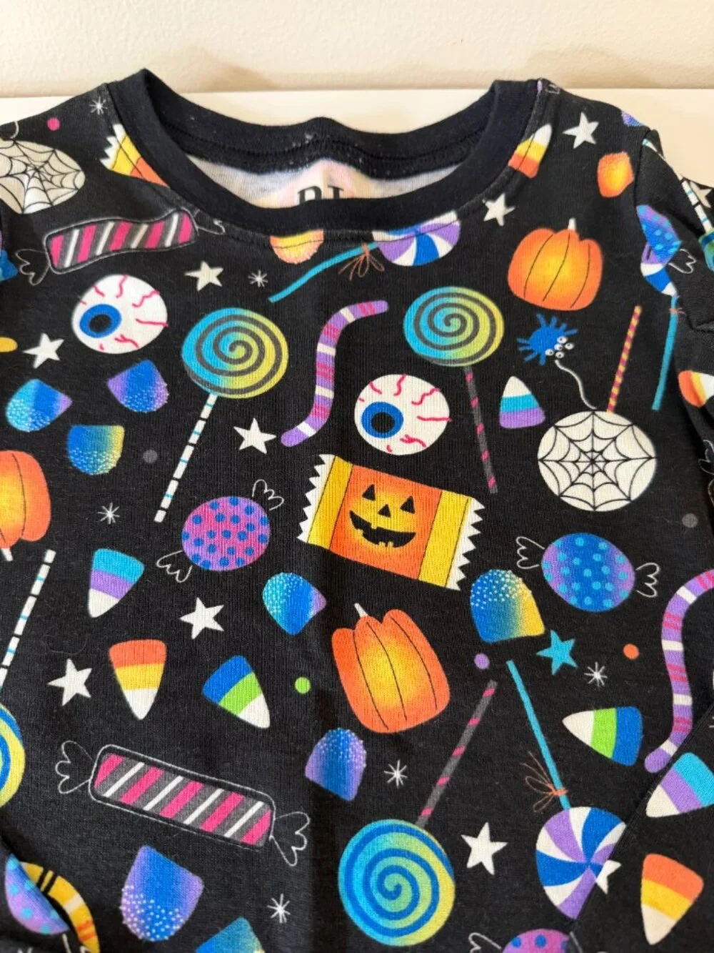 The Children's Place Glow-in-the-dark Halloween Candy Pajamas